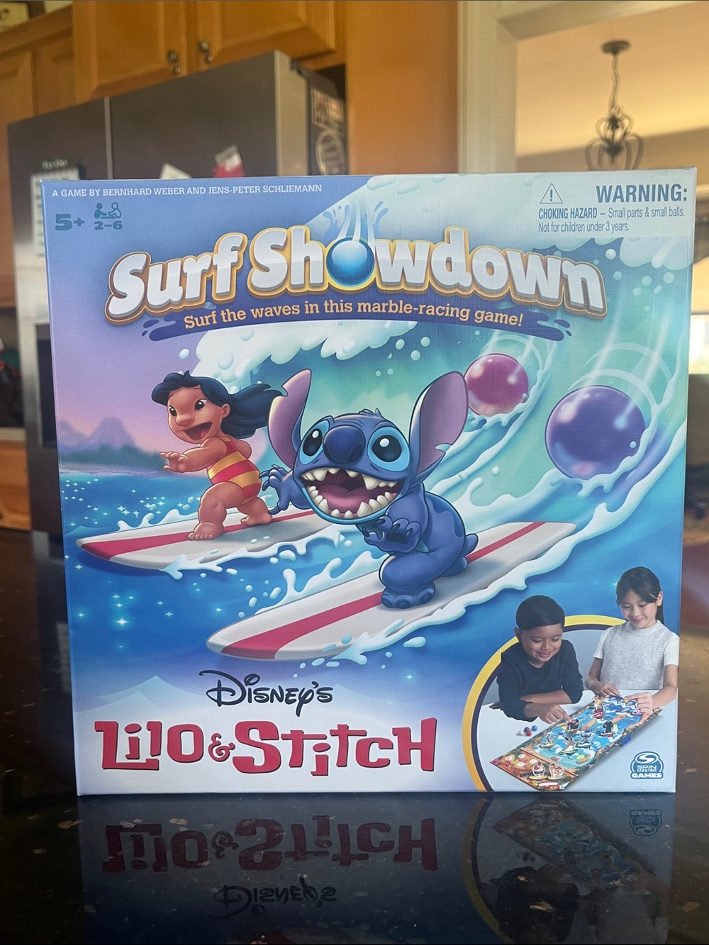 Disney Lilo & Stitch Surf Showdown Marble-Racing Game